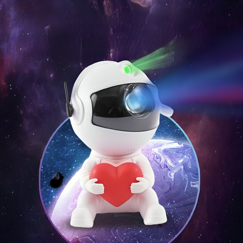 Love Astronaut Galaxy Night Light Projector | Bowlift