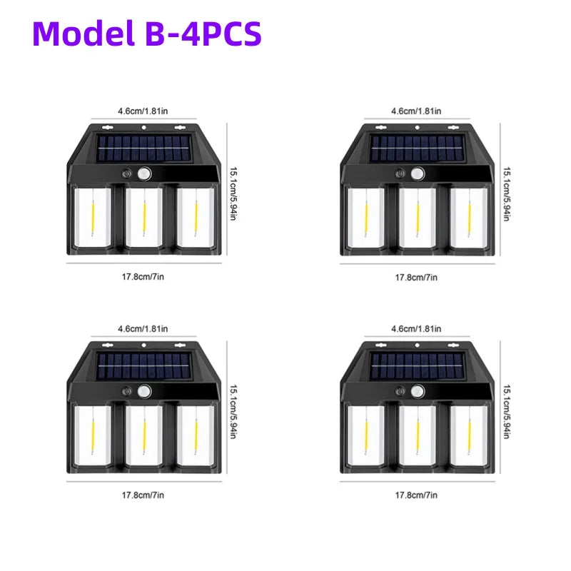 Night Guard LED Solar Wall Waterproof Lamp | Bowlift