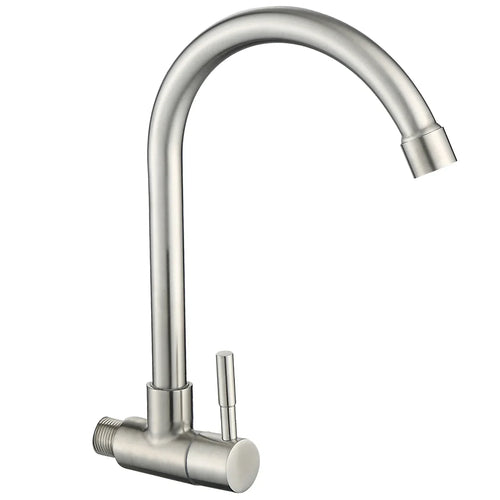 BowLift | Malka - Rotatable Modern Black Single-Handle Cold Water Kitchen Drinking Faucet