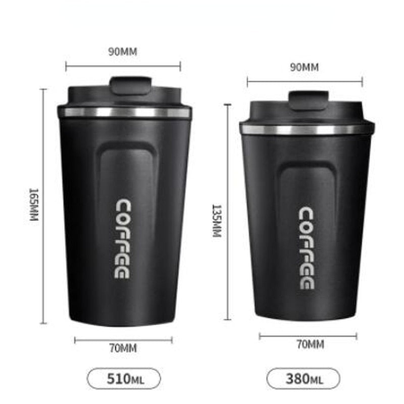 LED Temperature Display Smart Thermos Coffee Mug | Bowlift