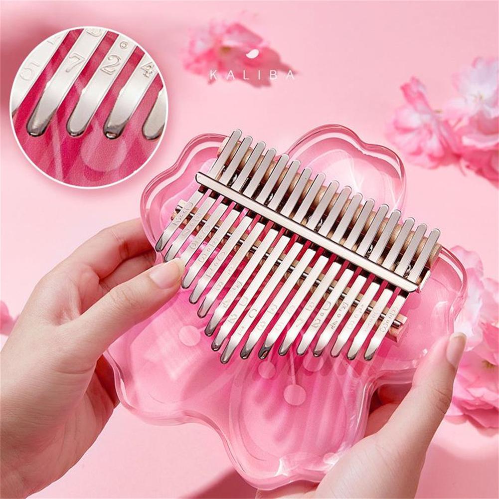 BowLift | Cherry Blossom Kalimba Acrylic Thumb Piano