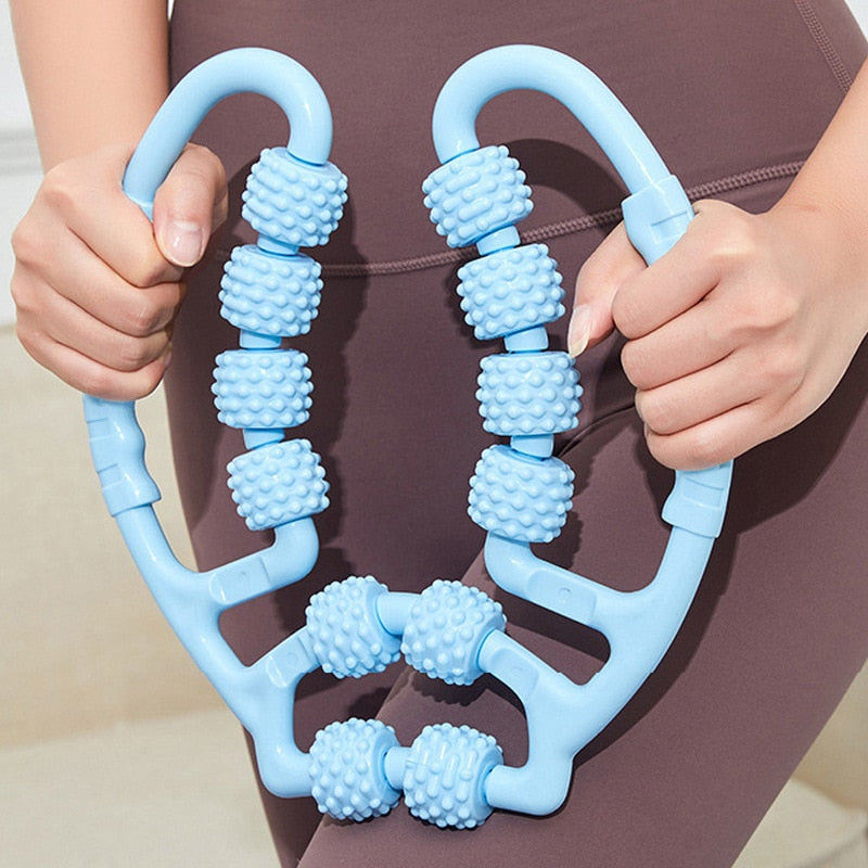 BowLift | Multi-Wheel Relaxer Leg Clamp Massager