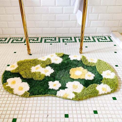 Green Garden Rug | Bowlift