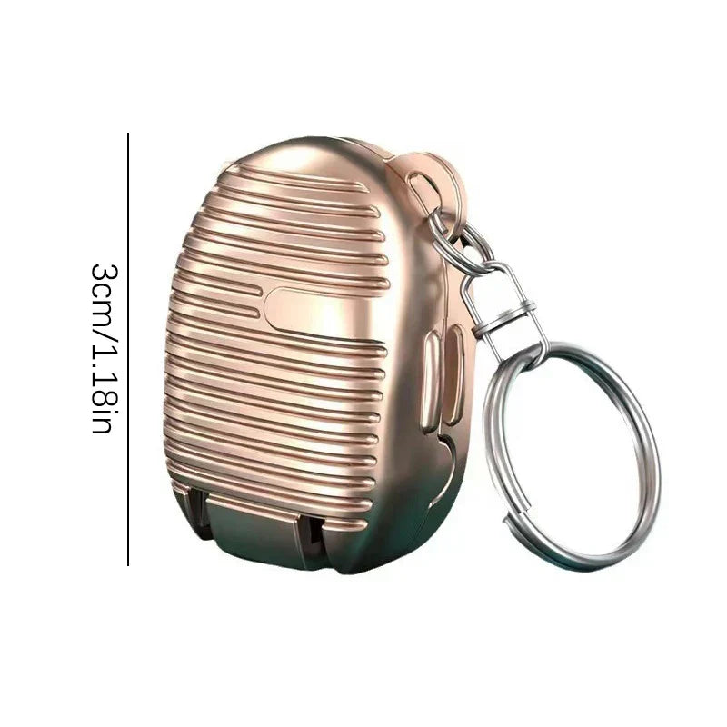 Pocket-Sized Easy Manicure Nail Clipper Keychain | Bowlift