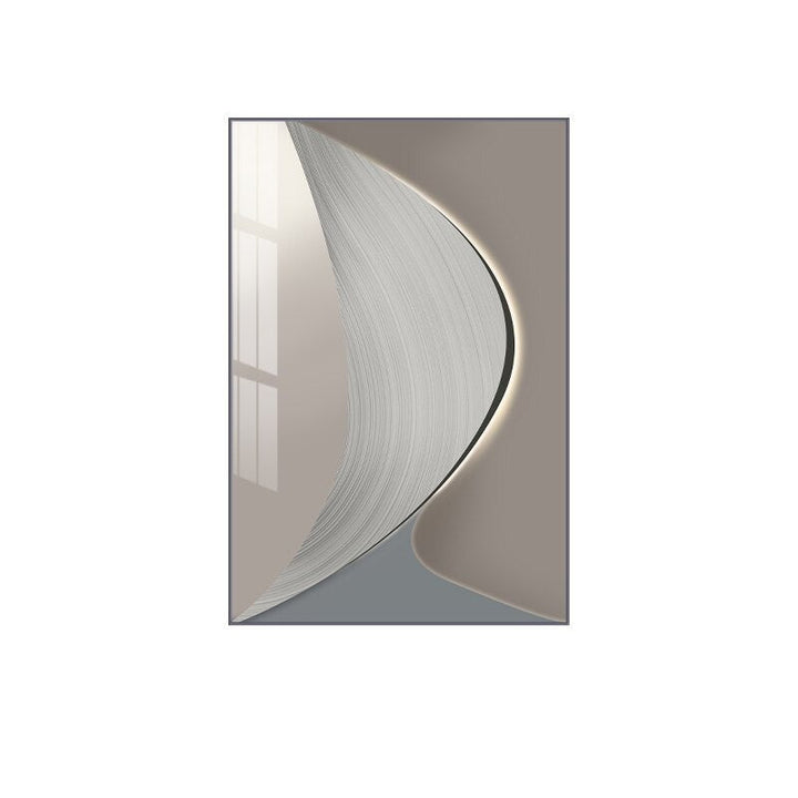 Abstract Industrial Gray Beige Wall Art Fine Art Canvas Prints Pictures For Urban Apartment Living Room Home Office Art Decor | Bowlift