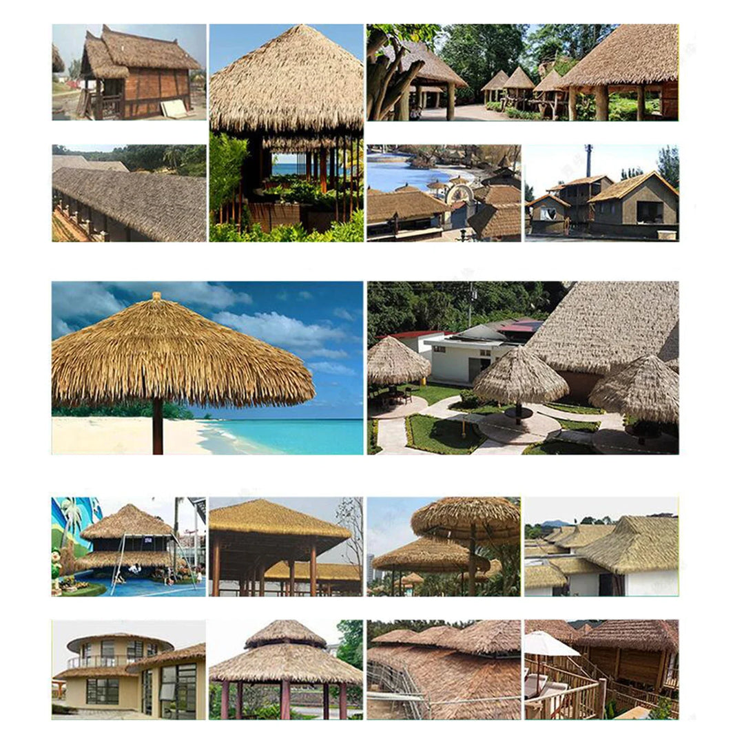 BowLift | TROPISHIELD Artificial Palm Thatch | UV-resistant & weatherproof | 100×50 cm | For DIY roofs, parasols, tiki bars & garden sheds