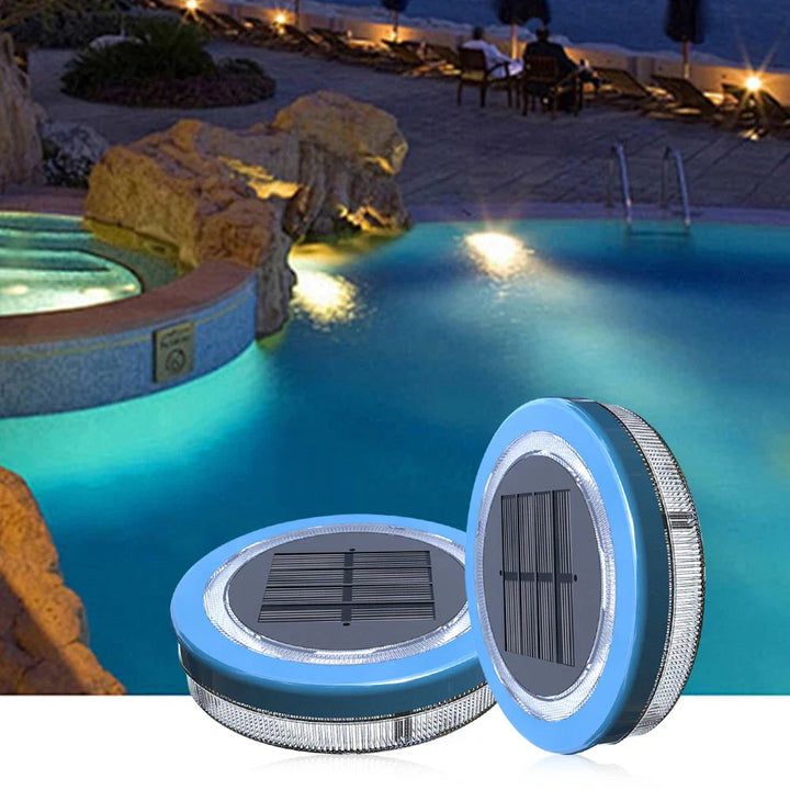 BowLift | AquaLuxe Sun Pool Light | Floating, waterproof and atmospheric blue LED light