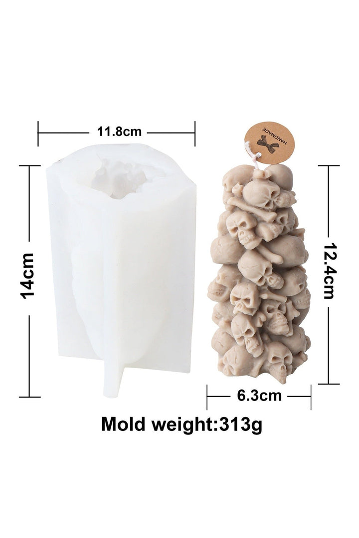 Skeleton Tower Candle Shape | Bowlift