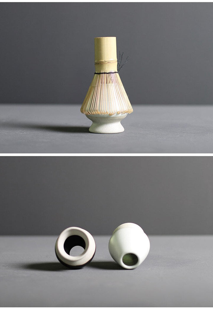 BowLift | TenchaTime | Complete Matcha Set – Bamboo Whisk & Ceramic Bowl – Authentic Japanese Tea Kit