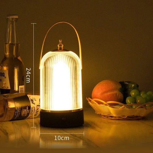 Portable Retro Birdcage Table Lamp – Vintage LED Lighting in Classic Design | Bowlift