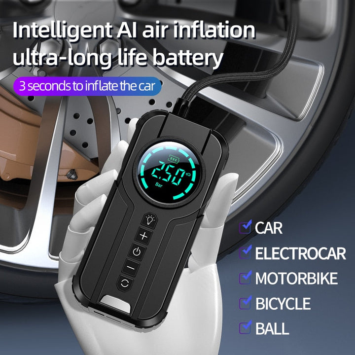 BowLift | CarBoost Smart Digital Tire Inflator