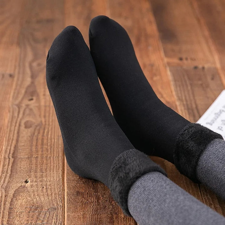 BowLift | Thermal Touch Winter Warm Solid Thick Socks