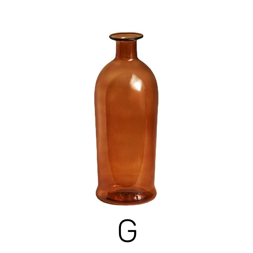Amber Modern Glass Candle Holder | Bowlift