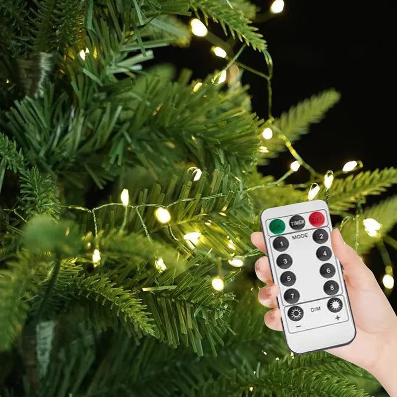 BowLift | LED Firework Light String with Remote Control 30-75 m 900-2000 LEDs IP65 Waterproof for Parties
