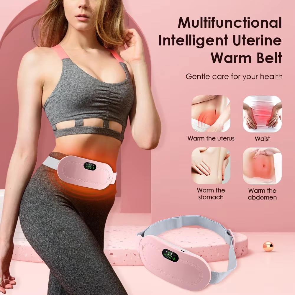BowLift | Heated Massage Belt with Intelligent Warming Therapy for Menstrual Comfort