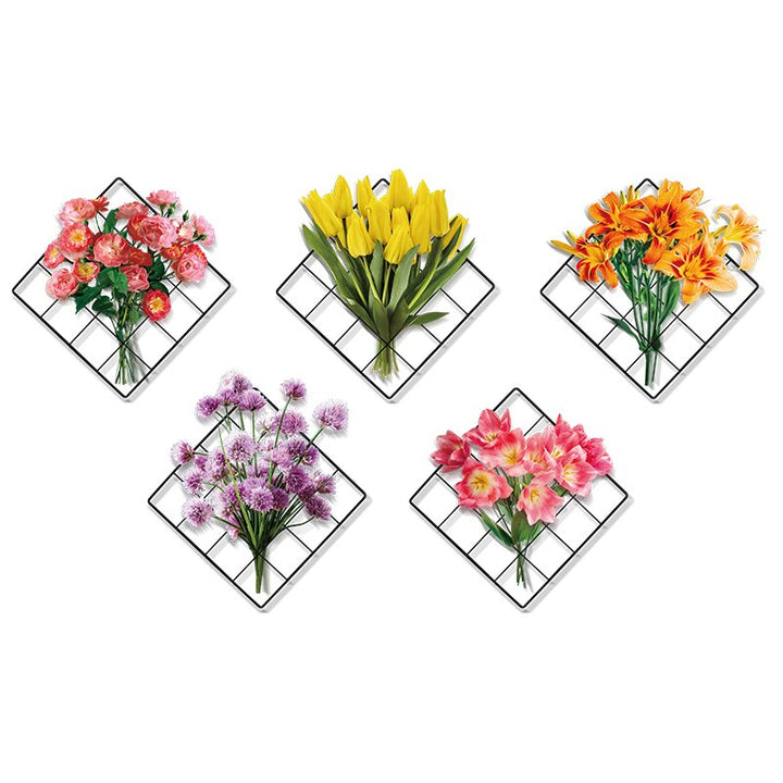 3D Nature Wind Green Plant Wall Sticker | Bowlift