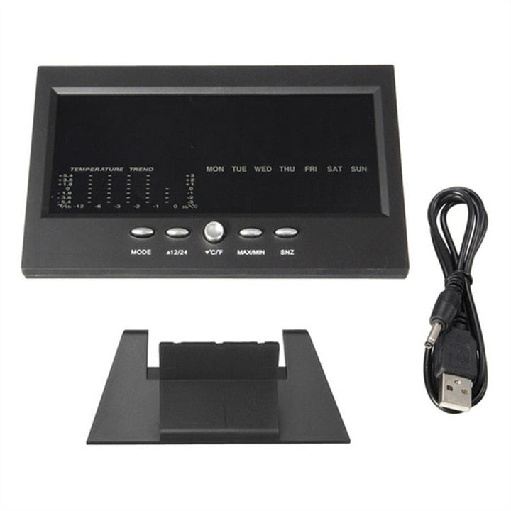 BowLift | Alarm Pro LCD Weather Station Clock