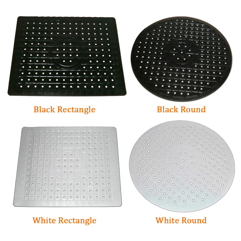 BowLift | Rubberin Non-slip Sink Mat Made of Rubber | Heat-resistant Draining Mat & Base | Soft Silicone Mat for Kitchen & Bathroom | Rectangular or Round