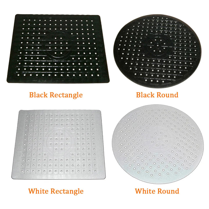 BowLift | Rubberin Non-slip Sink Mat Made of Rubber | Heat-resistant Draining Mat & Base | Soft Silicone Mat for Kitchen & Bathroom | Rectangular or Round