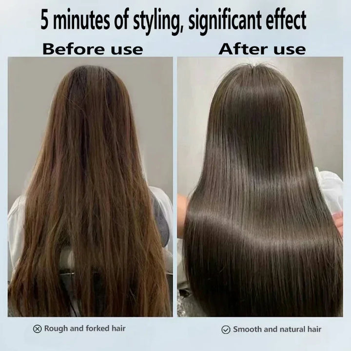 BowLift | 2-in-1 Hair Straightener & Dryer | Negative Ion Technology | Long-Lasting Styling