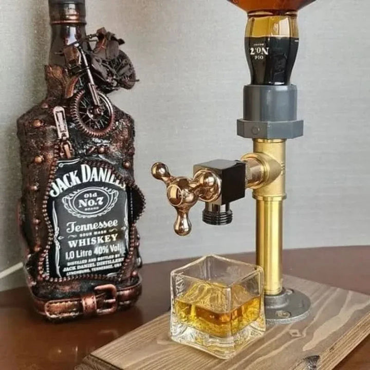 BowLift | Wooden Beverage Dispenser – 5L Drink Server with Tap