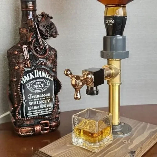 BowLift | Wooden Beverage Dispenser – 5L Drink Server with Tap