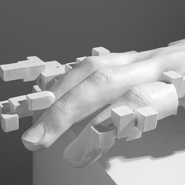 Modern Artful Touches Hand Statue Decor | Bowlift