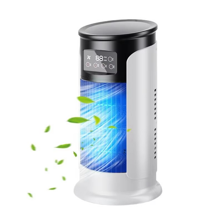 Portable Air Conditioners Fan Evaporative Cooler USB Quiet Timer Room Cooling Small 10 oz Water Tank Personal Cooler Adjustable | Bowlift