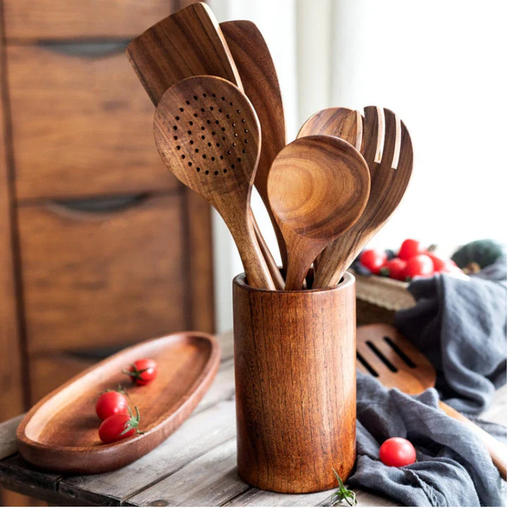 Acacia 8-Piece Cooking Set Bowlift