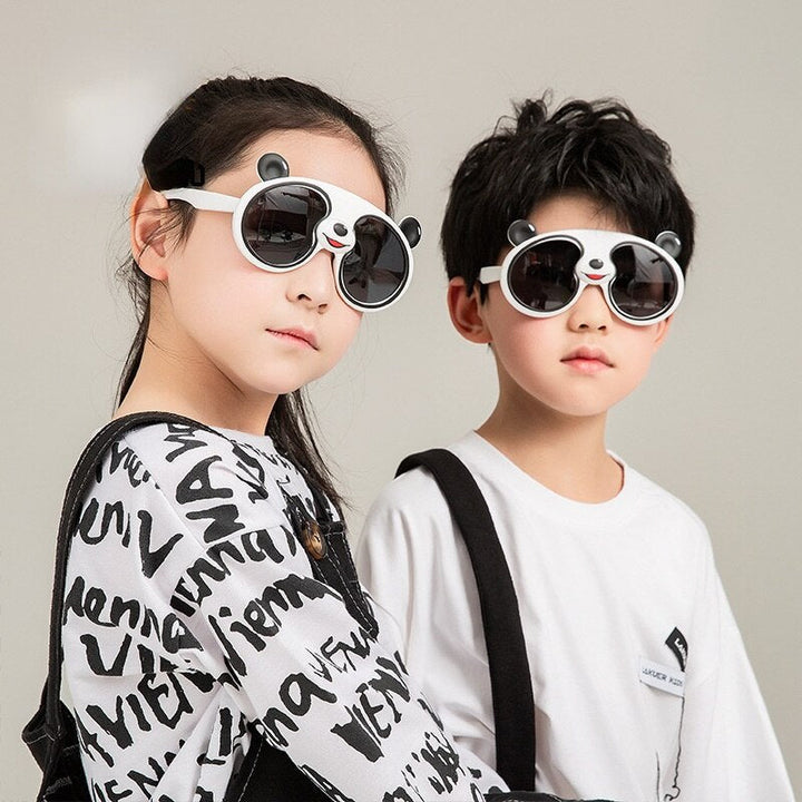 BowLift | Cute Panda Soft Bracket Kids Sunglasses