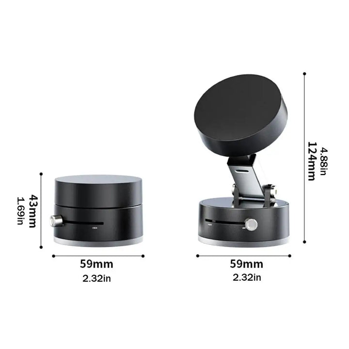 BowLift | Suction Cup Magnetic Car Phone Holder
