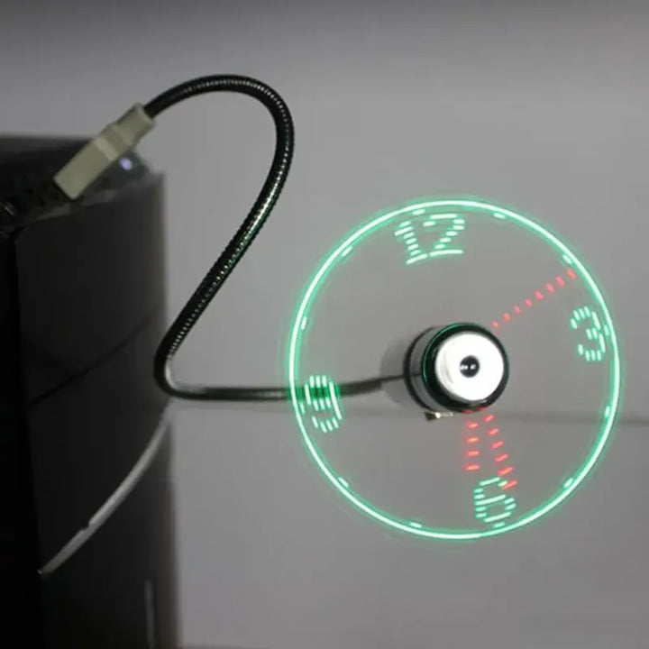BowLift | USB LED Fan Clock