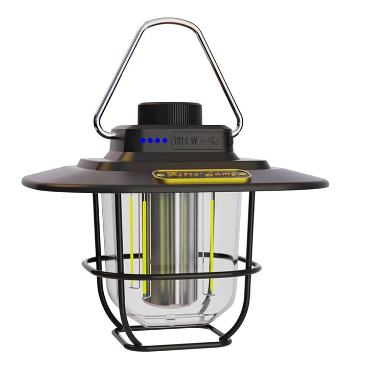 BowLift | Retro Rechargeable LED Camping Lantern - NostalgiaGlow