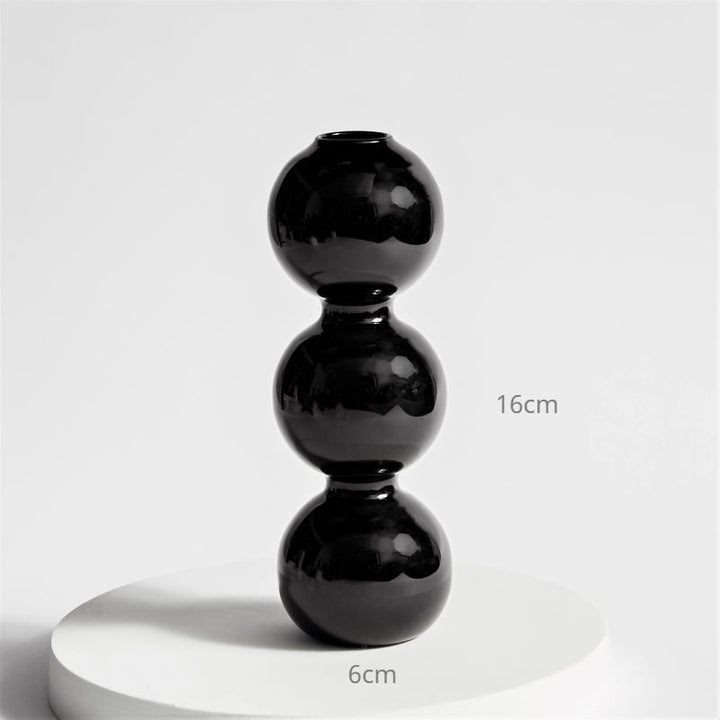 Layered Globe Glass Vase | Bowlift