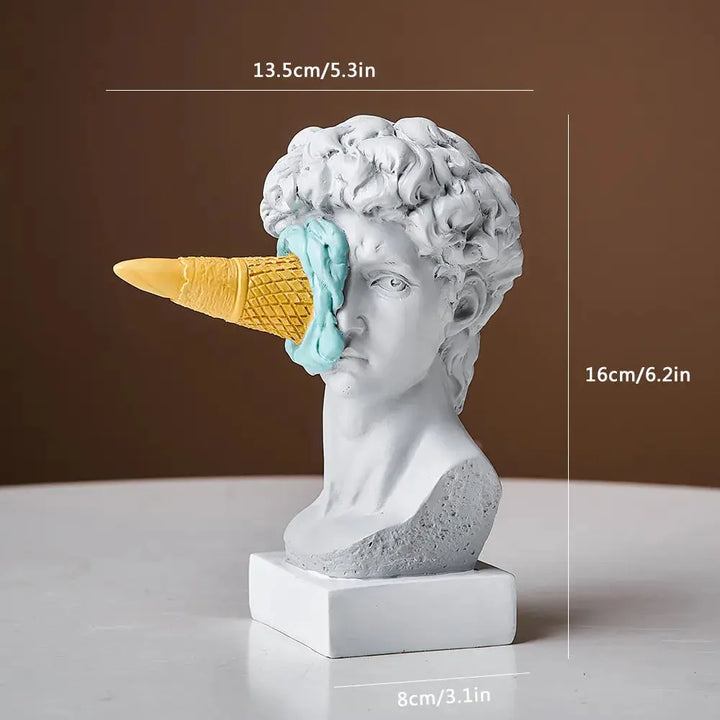 BowLift | David Statue Ice Cream Edition: Gourmet and Elegant Art