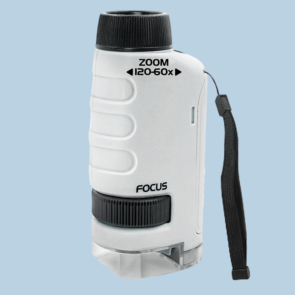 BowLift | ExplorerLens – Portable microscope for kids – 60x–120x zoom – Discover & learn everywhere