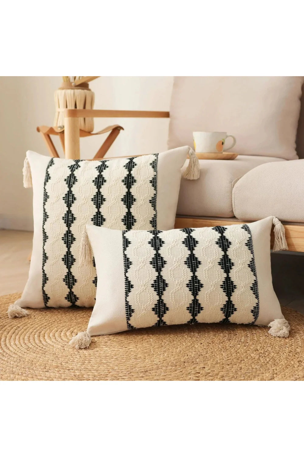 Crochet Tassel Pillowcase | Bowlift