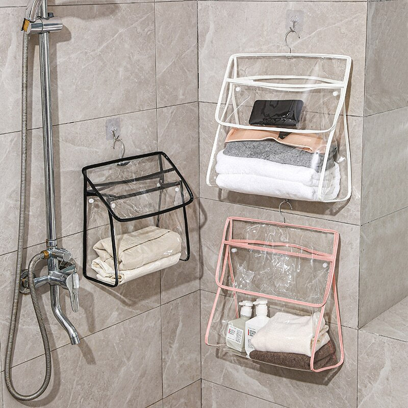 BowLift | Waterproof Transparent Hanging Bathroom Organizer Bag