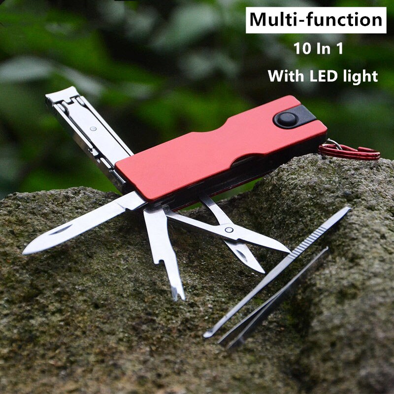 BowLift | 10in1 Stainless Steel EDC Keychain Tool