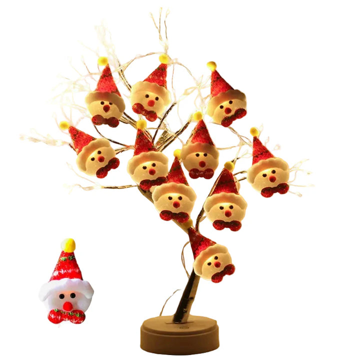 BowLift | FrostyGlow – Snowman Christmas Tree Lights and Hanging Ornaments