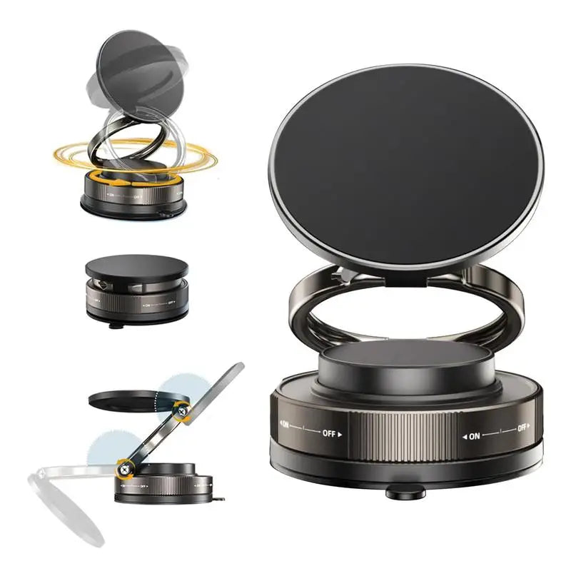 BowLift | 360° Rotatable Suction Magnetic Car Phone Holder