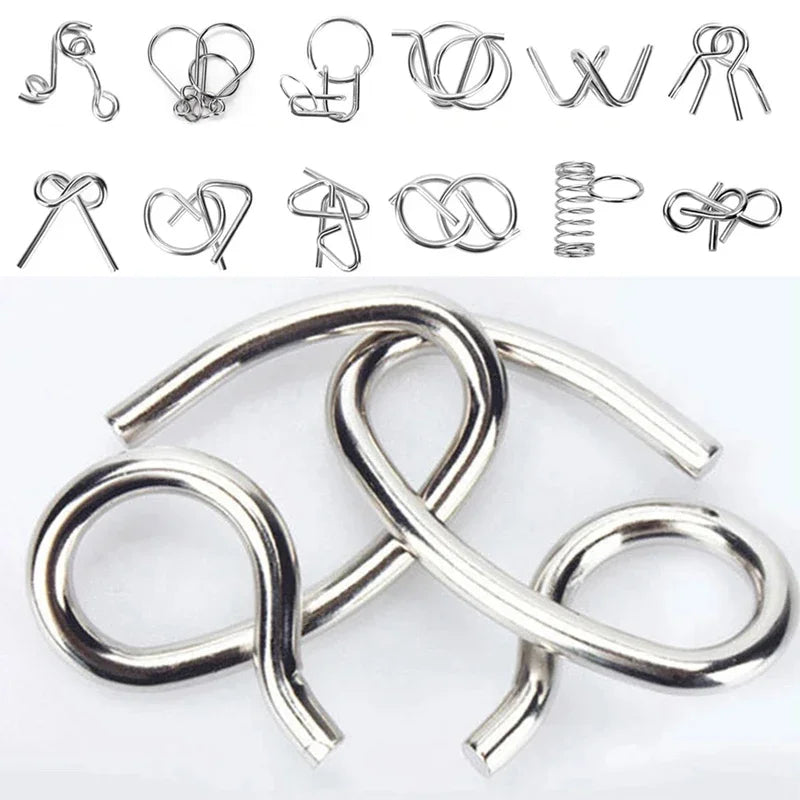 BowLift | 3D Montessori Metal Puzzle Set