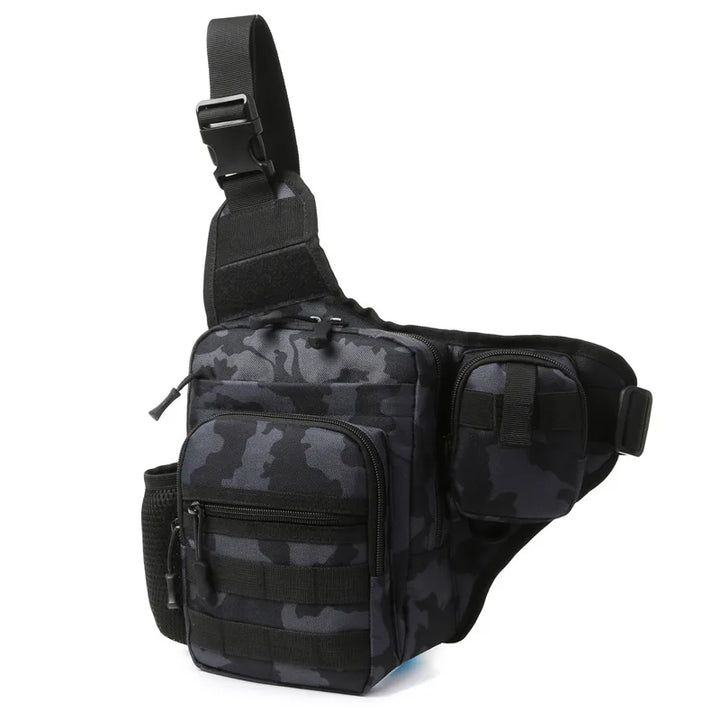 Multi-Pocket Crossbody Compact Hiking Chest Bag | Bowlift