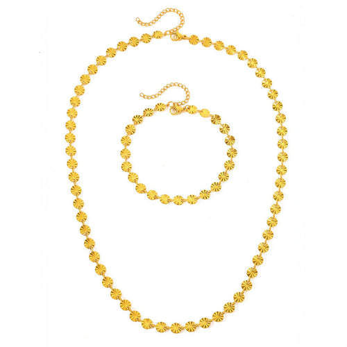 BowLift | Circle Spiral Bracelet and Necklace Set