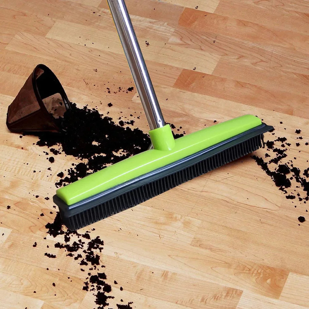 BowLift | Hair Catcher Telescopic Pet Carpet Sweeping Broom