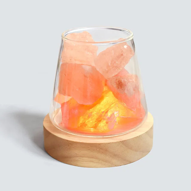BowLift | Himalaya Salt Lamp - Crystal Night Light & Essential Oil Diffuser