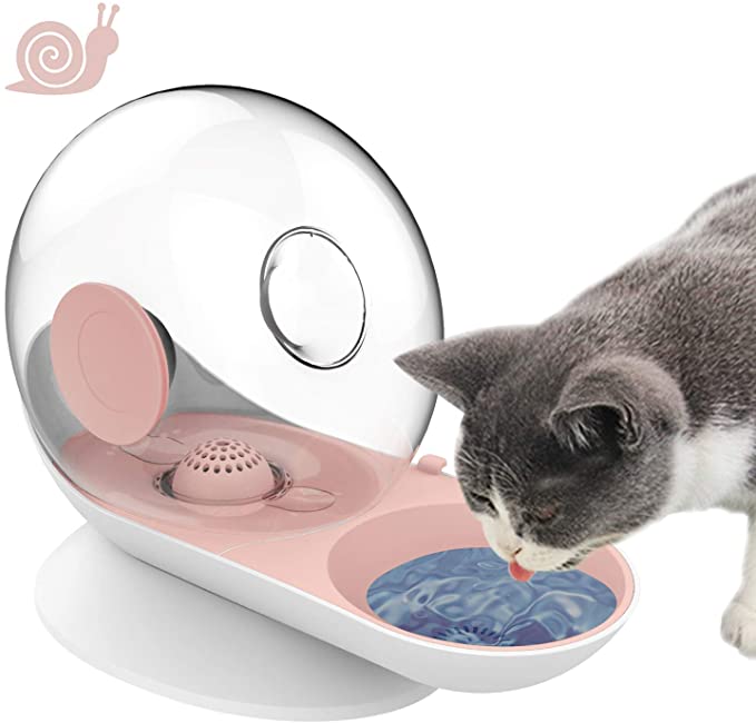 BowLift | AquaPoes Fountain – Automatic Drinking Fountain for Cats and Dogs with Stainless Steel Reservoir