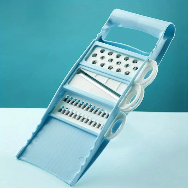 BowLift | Vegetable Cutter 5-in-1 | Manual & Multifunctional | Grater, Slicer, Dicer | KüchenMeister® Kitchen Helper