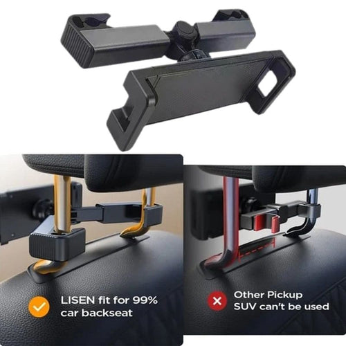 BowLift | Car Assister Back Seat Retractable Phone Holder
