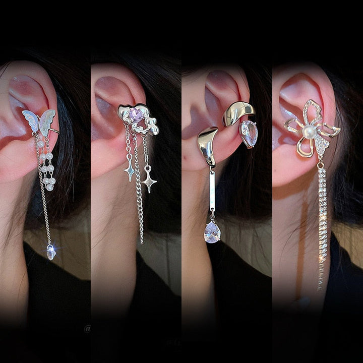 BowLift | Kiss of the Butterfly Zircon Earrings